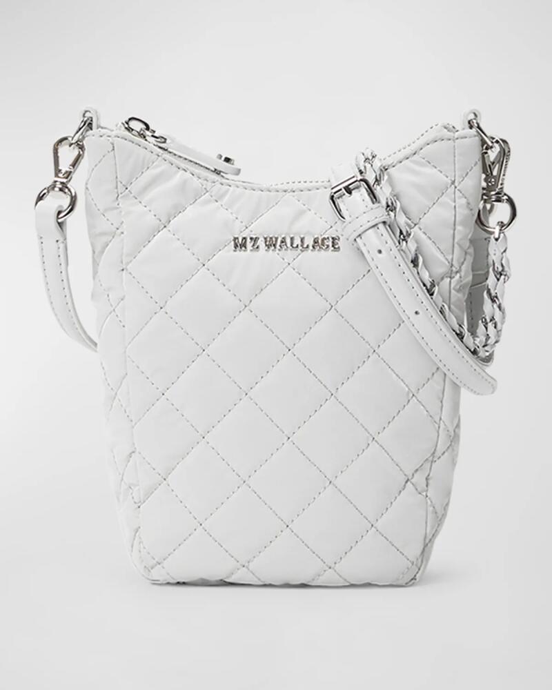 MZ WALLACE Crosby Go Quilted Nylon Crossbody Bag Cover