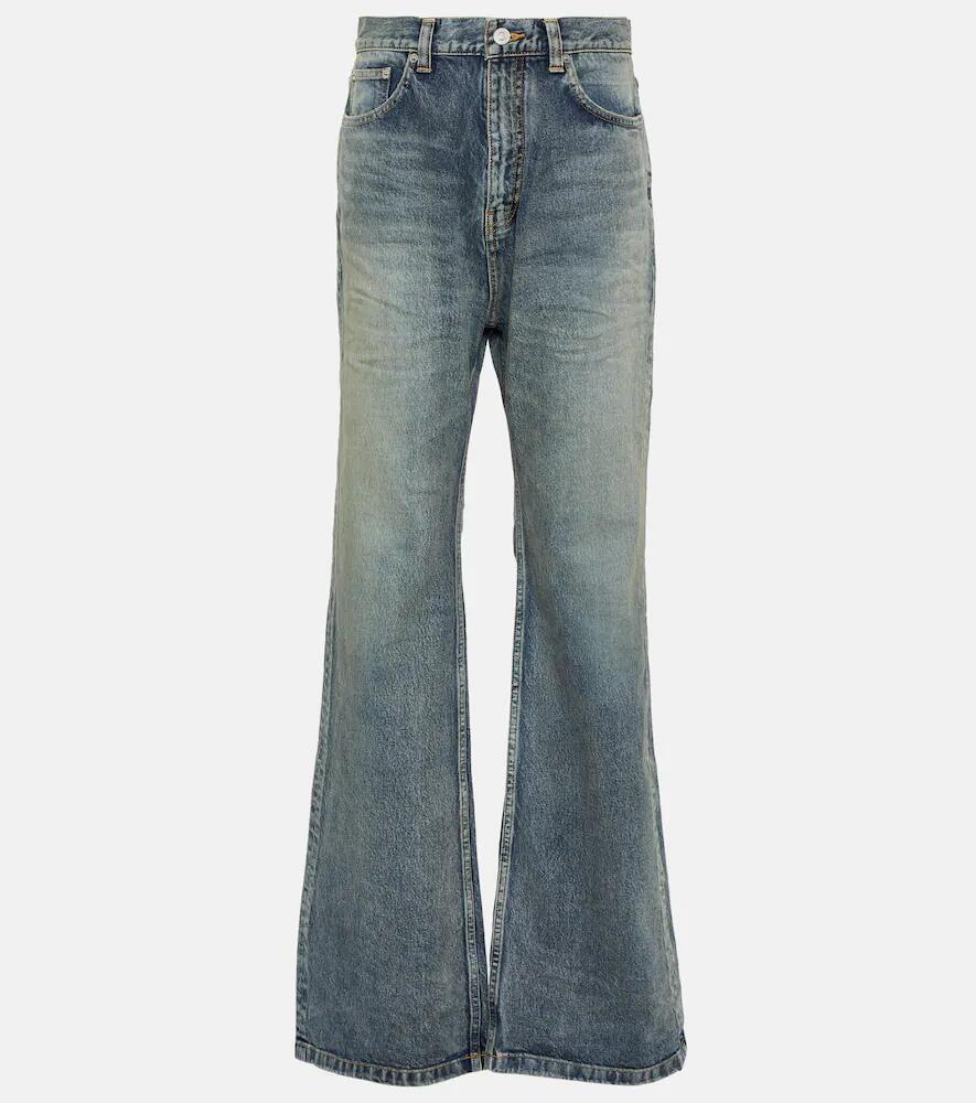 Balenciaga Mid-rise flared jeans Cover