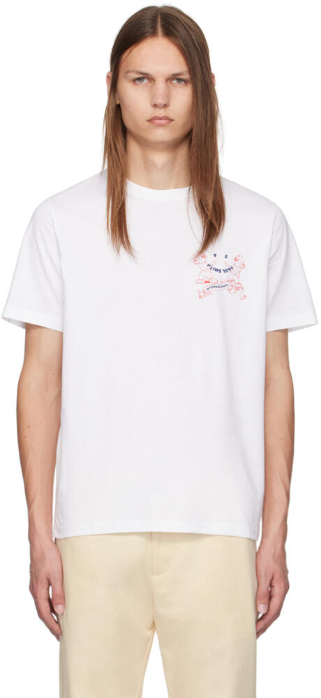 PS by Paul Smith White 'Happy International' T-Shirt Cover