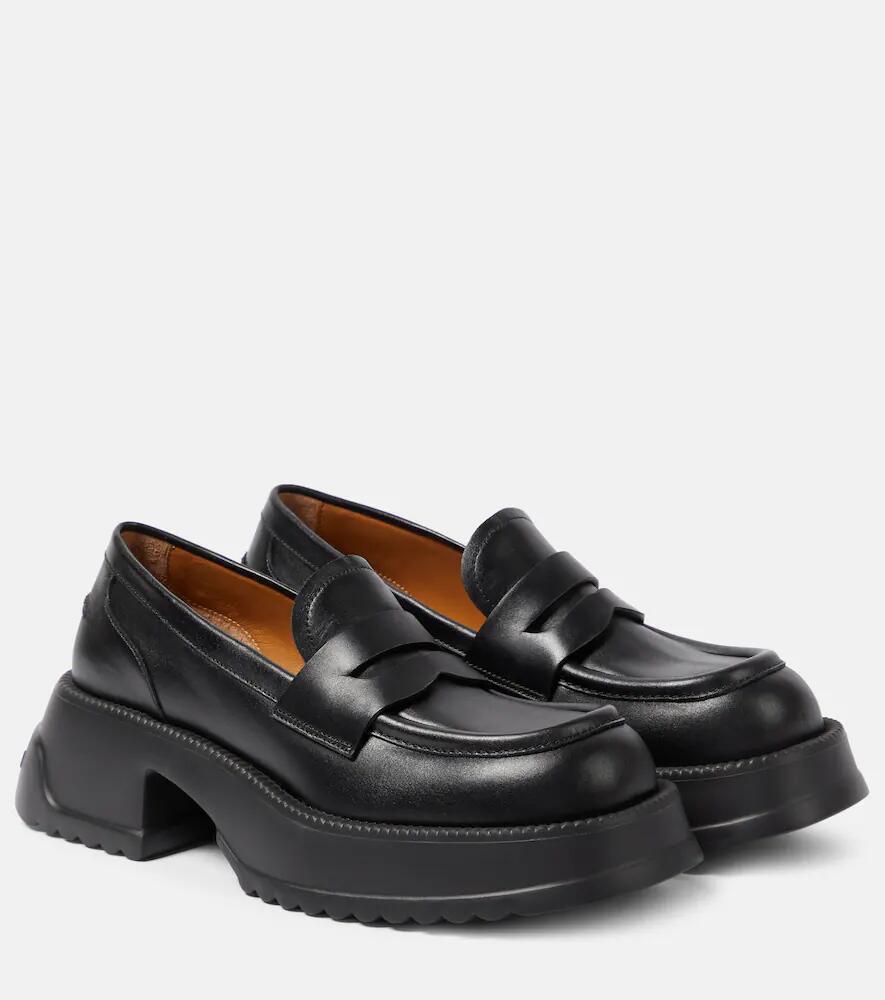 Marni Leather platform loafers Cover