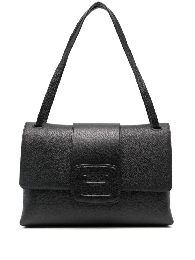 Hogan logo-embossed shoulder bag - Black Cover