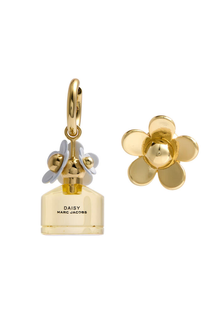 Marc Jacobs Icon Daisy Mini Gold-plated Stud and Hoop Earrings Cover