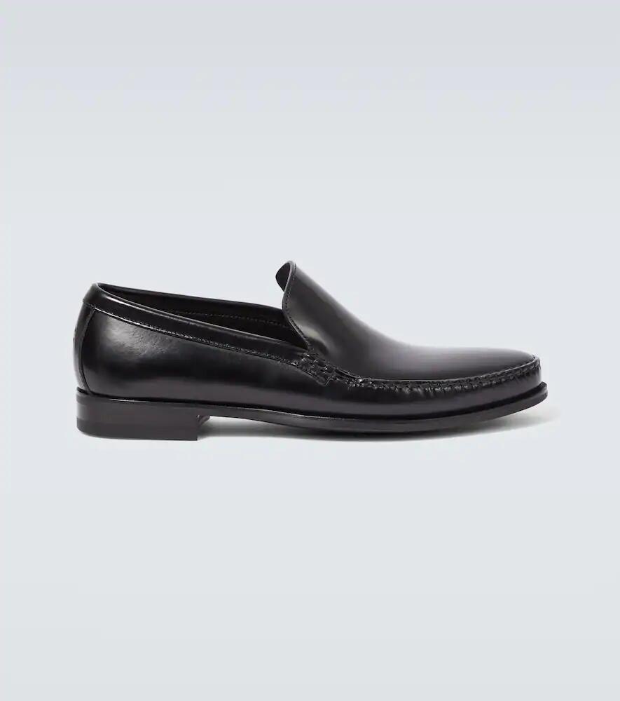 Givenchy 60's leather loafers Cover