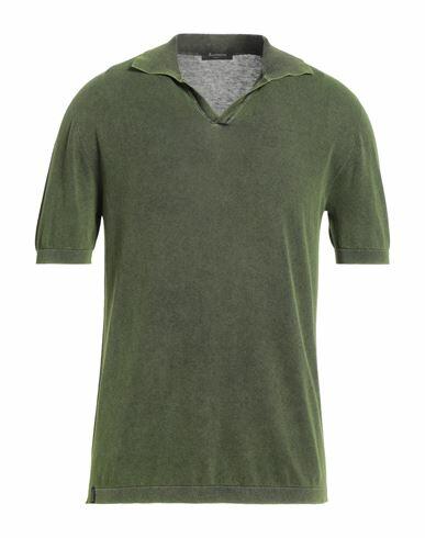 Arovescio Man Sweater Acid green Cotton Cover