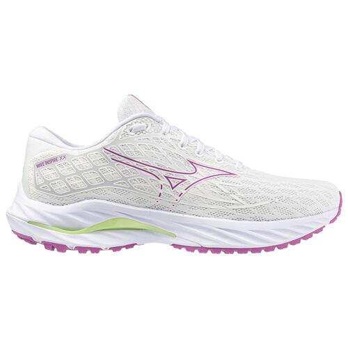 Mizuno Womens Mizuno Wave Inspire 20 - Womens Shoes Rosebud/White 10.5 Cover