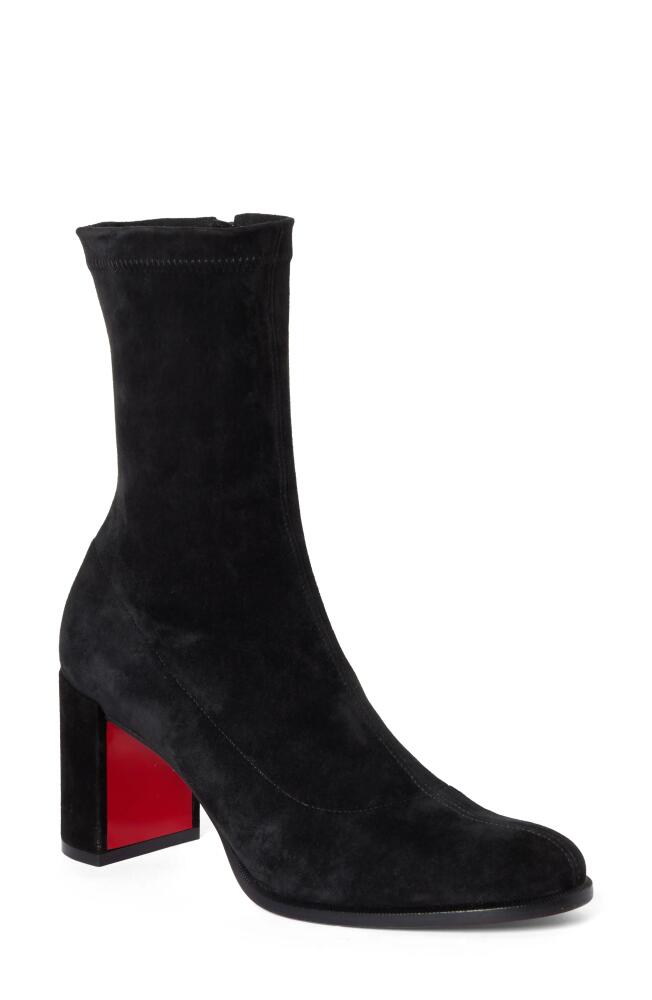 Christian Louboutin Stretchadoxa Sock Bootie in Bk01 Black Cover