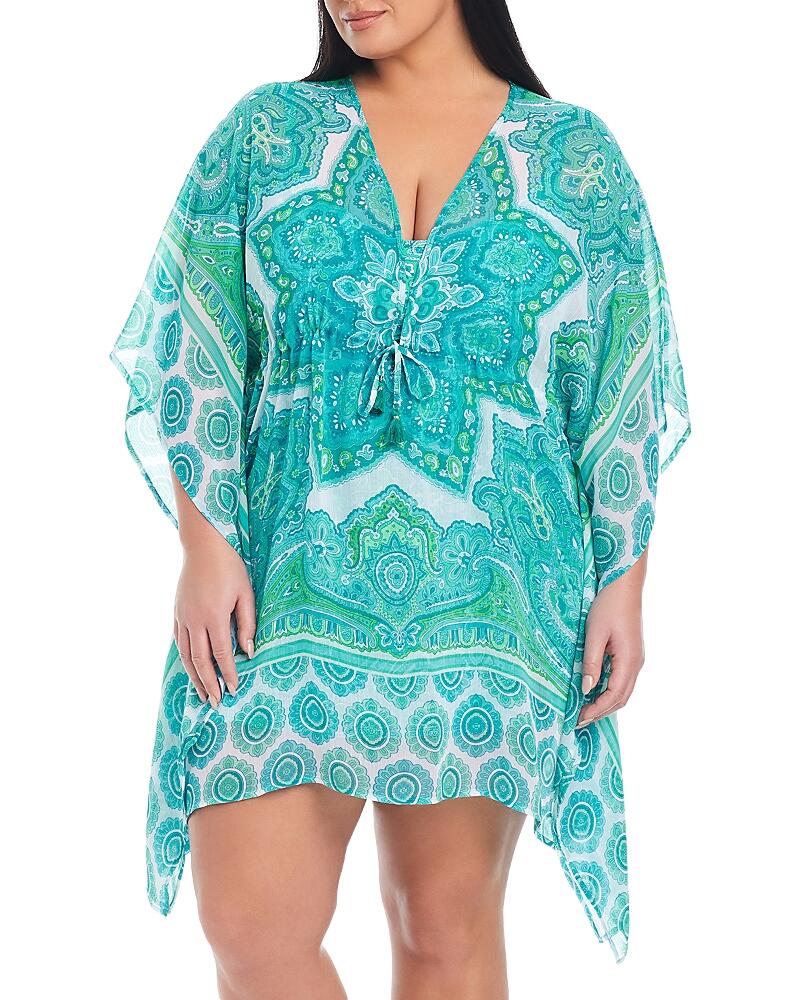 Bleu Rod Beattie Plus Size Cover-Up Caftan Cover