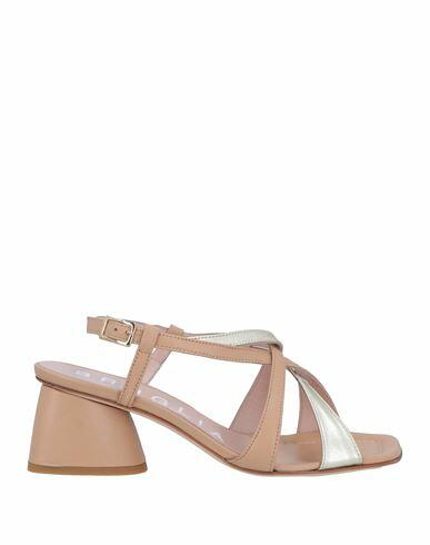 Bruglia Woman Sandals Sand Soft Leather Cover