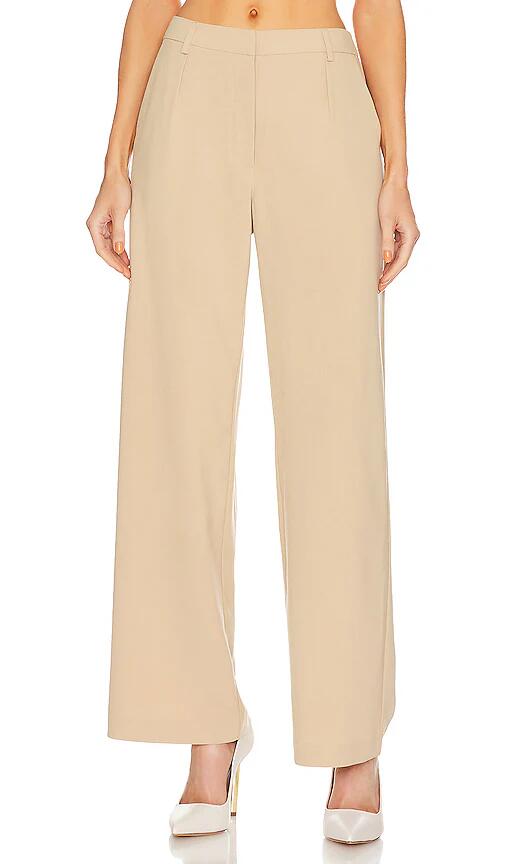 Bardot Callista Pant in Beige Cover