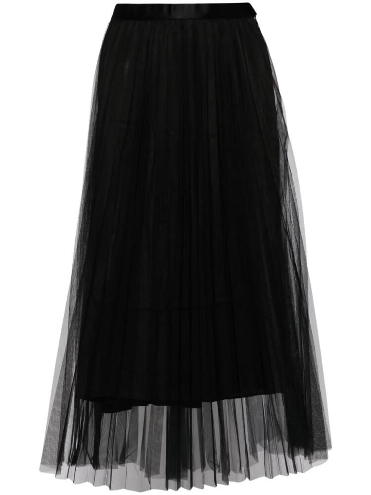 JNBY plissé A-cut skirt - Black Cover