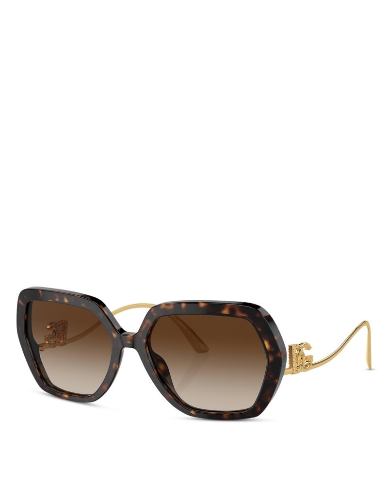 Dolce & Gabbana Geometric Sunglasses, 58mm Cover