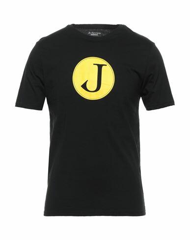 Jeckerson Man T-shirt Black Cotton Cover