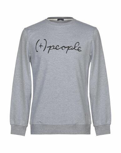 (+) People Man Sweatshirt Grey Cotton Cover