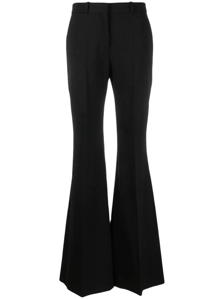 Del Core high-waisted flared trousers - Black Cover