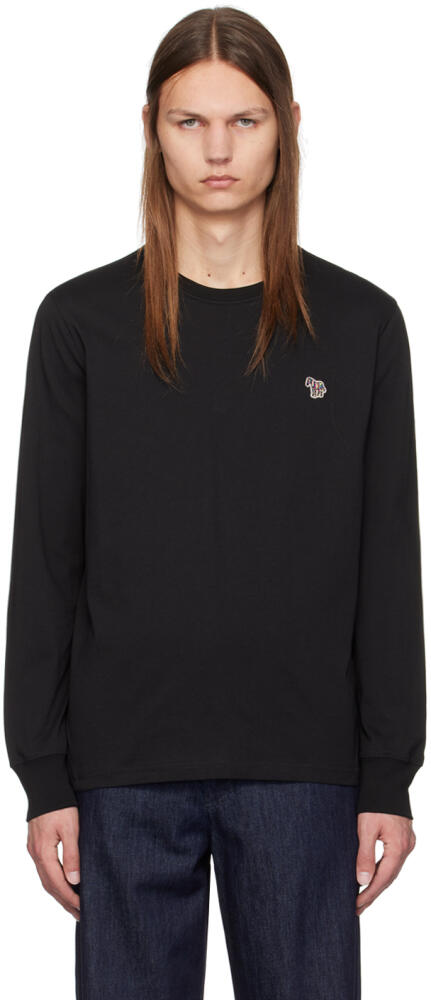 PS by Paul Smith Black Zebra Long Sleeve T-Shirt Cover