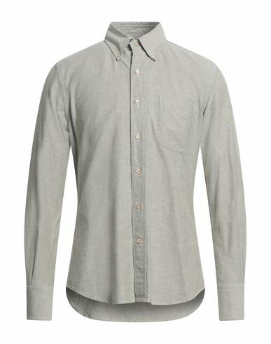 Glanshirt Man Shirt Light grey Cotton Cover