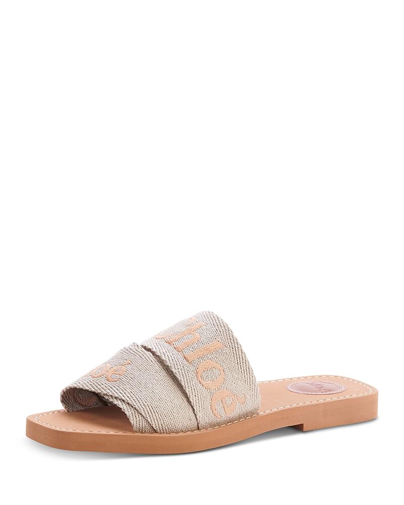 Chloe Women's Woody Logo Slide Sandals Cover