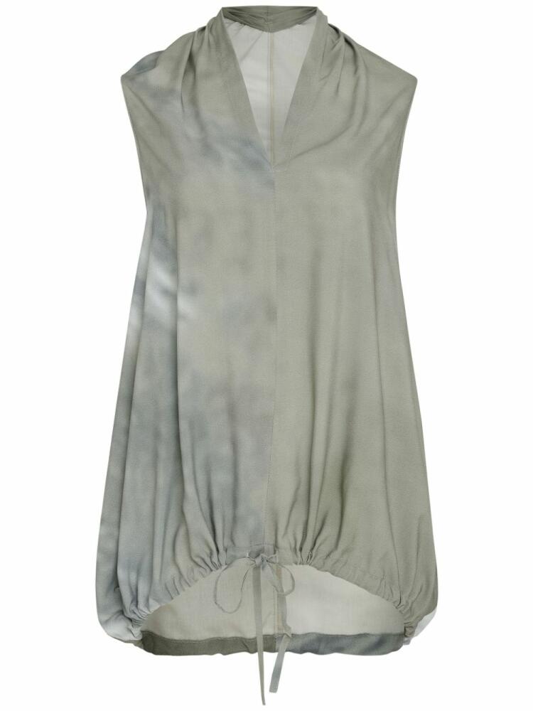 Uma | Raquel Davidowicz drawstring-hem top - Grey Cover