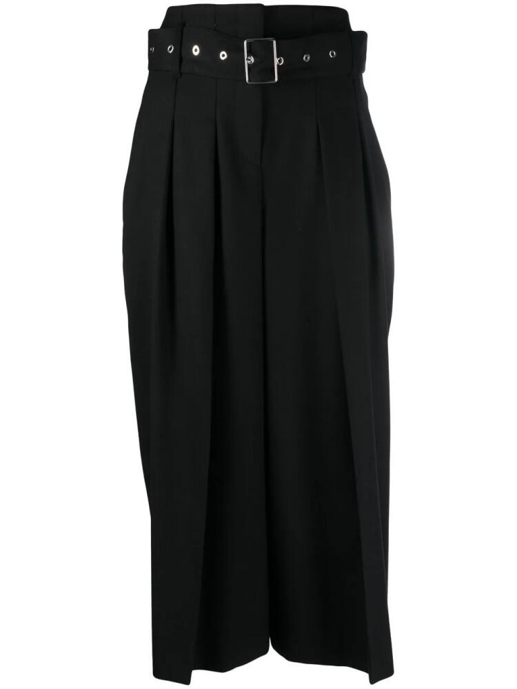 BOSS high-waist belted trousers - Black Cover