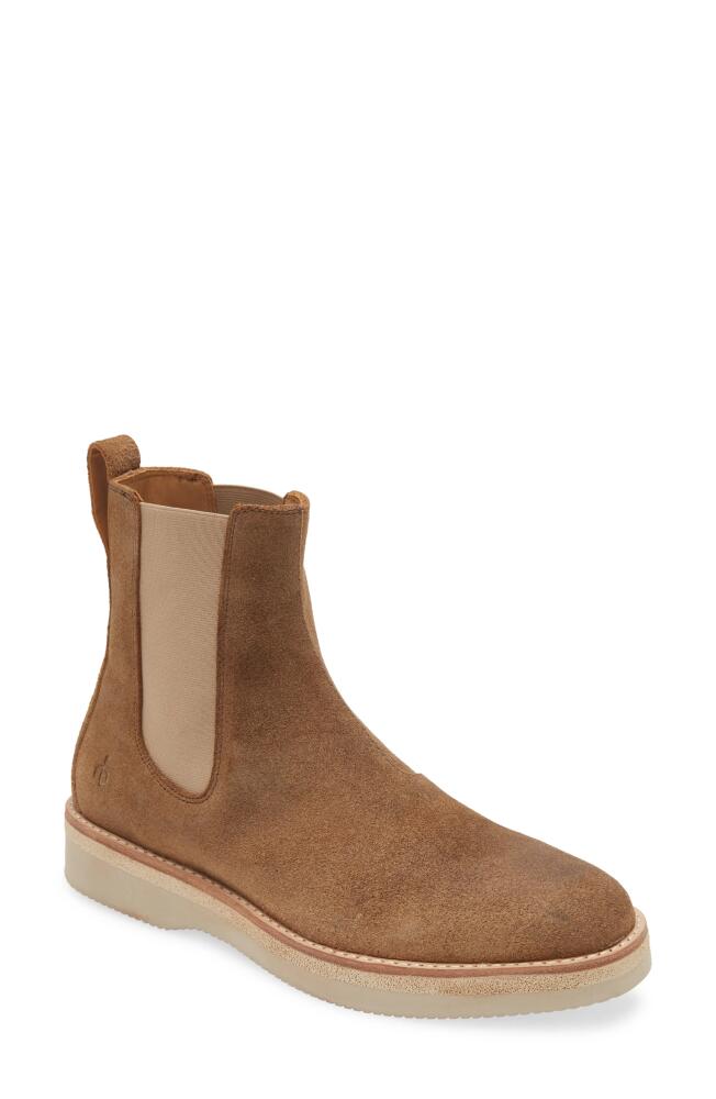 rag & bone Bedford Lug Sole Chelsea Boot in Nougat Suede Cover