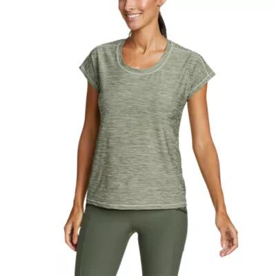 Eddie Bauer Women's Compass Essentials Short-Sleeve T-Shirt Cover