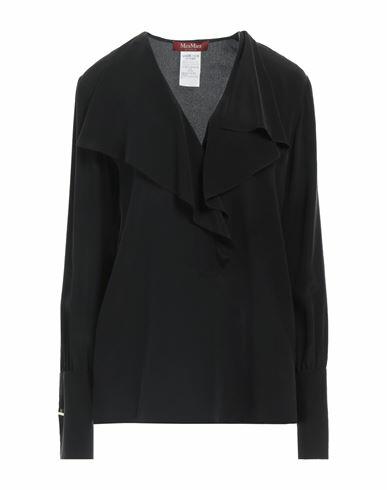 Max Mara Studio Woman Top Black Silk Cover