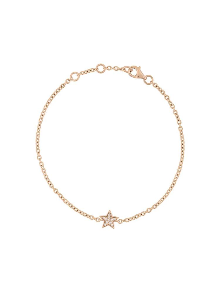 ALINKA 18kt rose gold STASIA MINI Star diamond bracelet - Metallic Cover