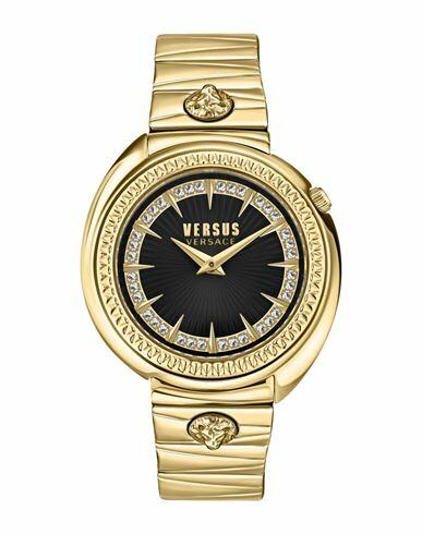 Versus Versace Tortona Crystal Bracelet Watch Woman Wrist watch Gold Stainless Steel Cover