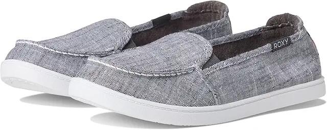 Roxy Minnow VII Slip-On Shoe (Black Wash) Women's Shoes Cover