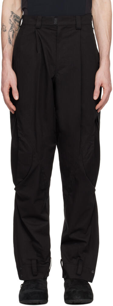 HYEIN SEO Black Flap Pocket Cargo Pants Cover