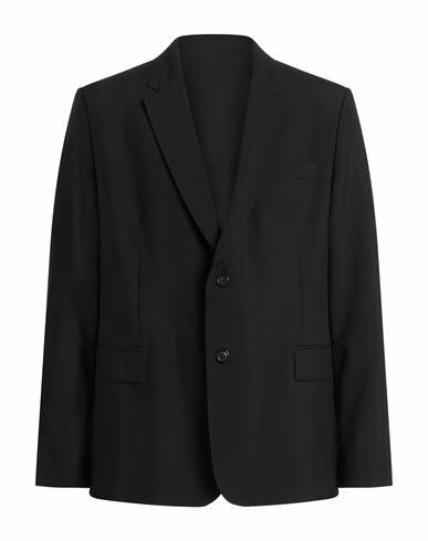 Ami Alexandre Mattiussi Man Blazer Black Virgin Wool Cover