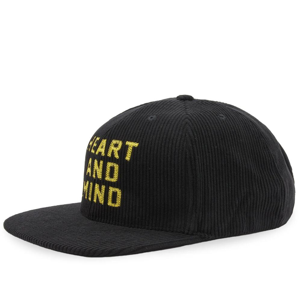 Billionaire Boys Club Men's Heart & Mind Cord Cap in Black Cover