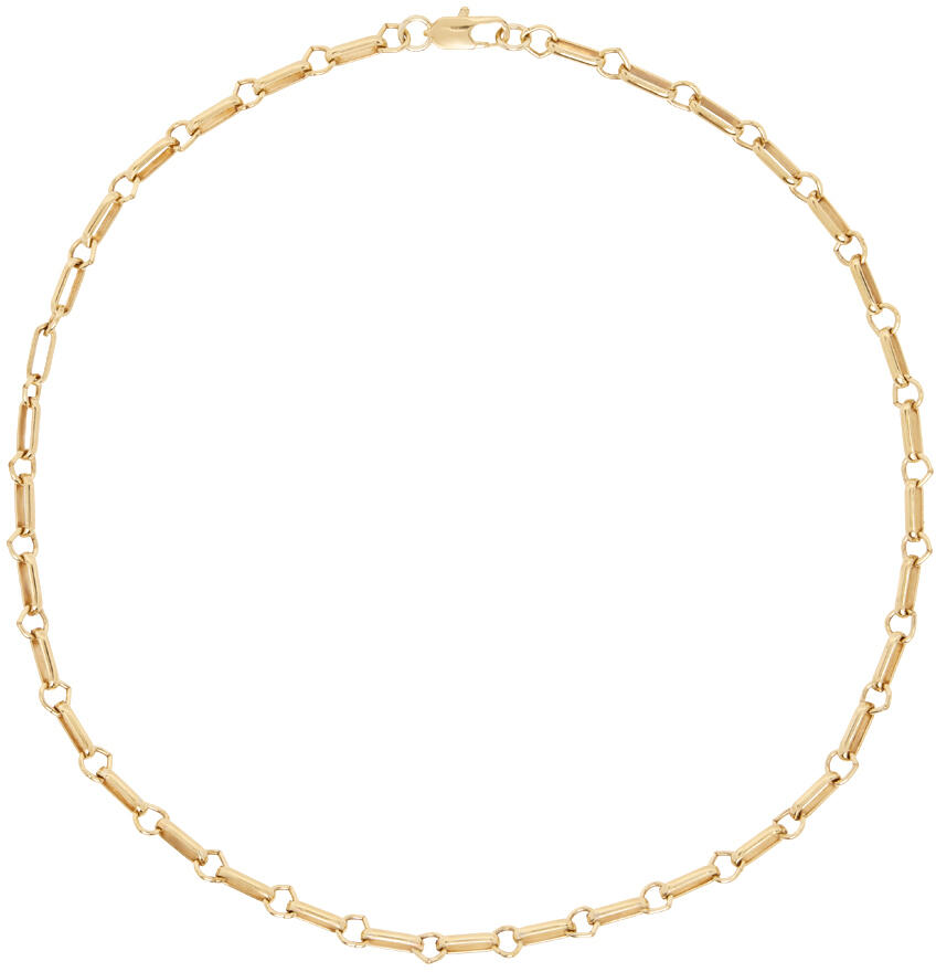 Laura Lombardi Gold Bar Chain Necklace Cover