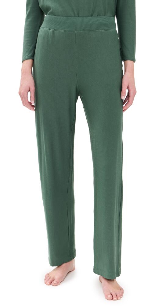 Eberjey Softest Sweats Straight Pants Spruce Cover