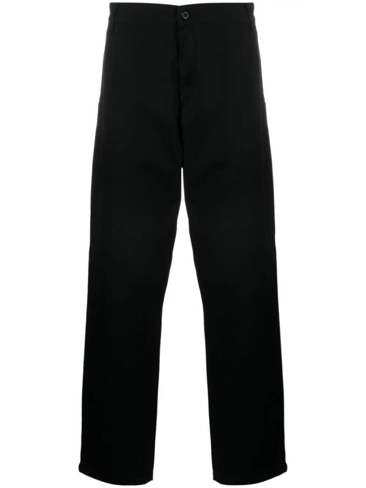 Carhartt WIP Calder mid-rise wide-leg twill trousers - Black Cover