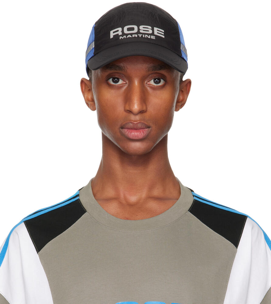 Martine Rose Black & Blue Sports Cap Cover