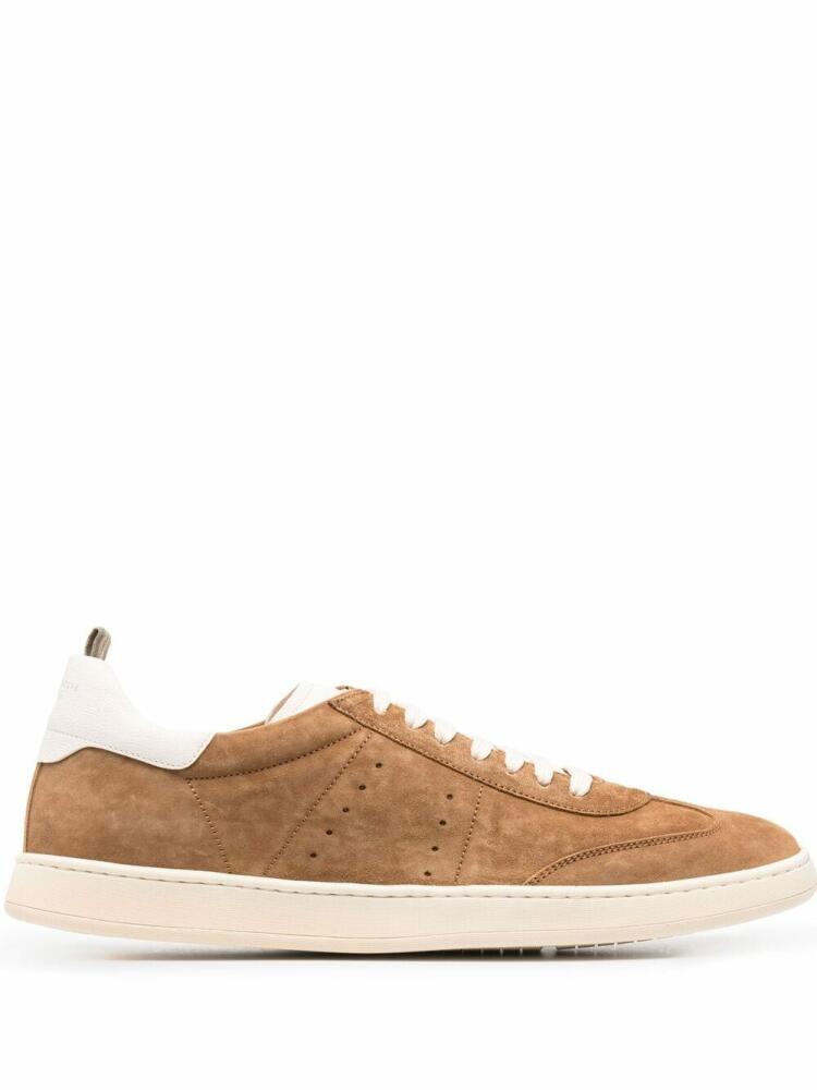 Officine Creative low-top suede sneakers - Neutrals Cover