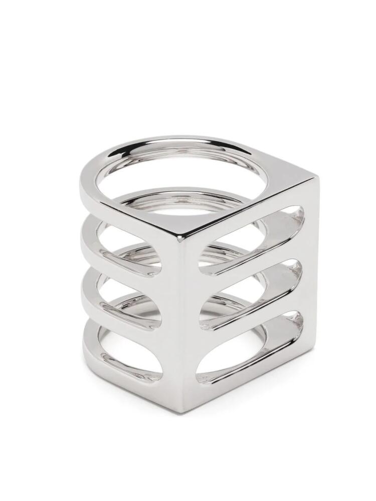 Tom Wood Cage Triple ring - Silver Cover