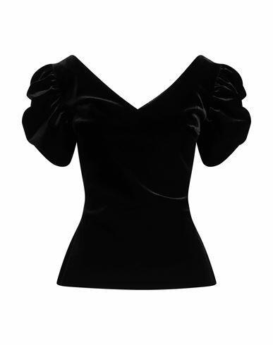 Chiara Boni La Petite Robe Woman Top Black Polyester, Polyamide, Elastane Cover