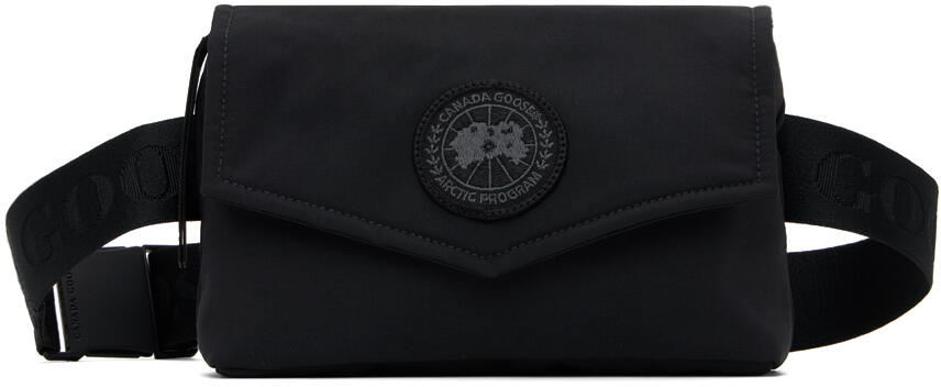 Canada Goose Black Mini Waist Pack Belt Bag Cover