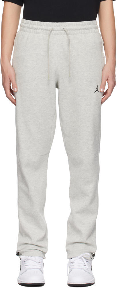 Nike Jordan Gray Jordan Sport Hoop Fleece Sweatpants Cover