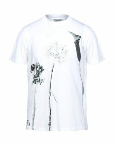 Valentino Garavani Man T-shirt White Cotton Cover