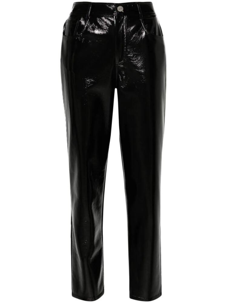 LIU JO cropped tapered trousers - Black Cover