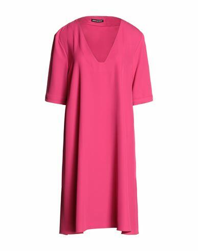 Biancoghiaccio Woman Mini dress Fuchsia Polyester, Elastane Cover