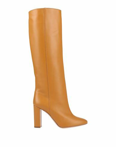 Sebastian Milano Woman Boot Ocher Soft Leather Cover