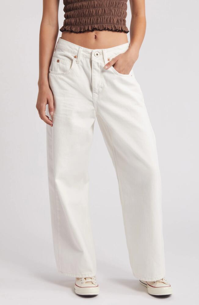 BDG Urban Outfitters Jaya Wide Leg Jeans in White Cover