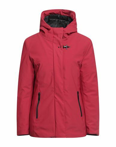 Iesse Woman Jacket Red Polyester, Elastane Cover