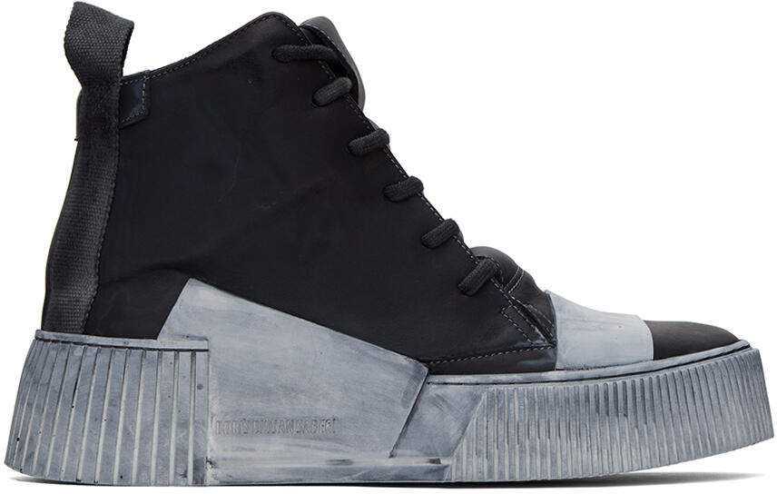 Boris Bidjan Saberi Black Bamba 1.1 Sneakers Cover