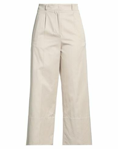 's Max Mara Woman Pants Beige Cotton Cover