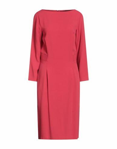 Trussardi Woman Midi dress Garnet Acetate, Viscose Cover